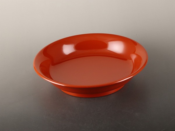 6寸お好み皿 洗い朱 / 生活雑貨 食器・キッチン 大皿･中皿