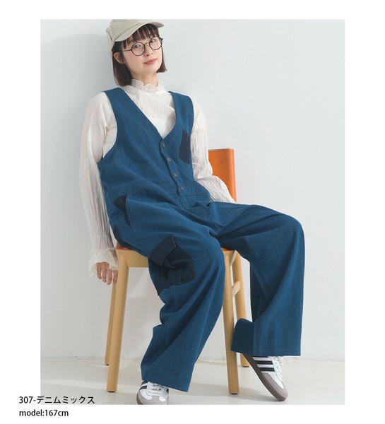 開催中セール一覧 定番】○人気商品 再入荷しました！デニム イージー サロペット パンツ