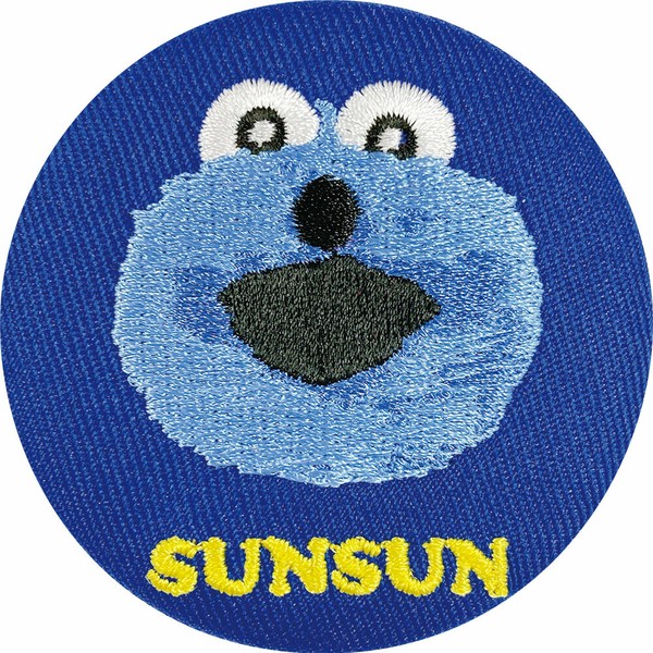 パペットスンスン 刺繍缶バッジ パペットスンスン＞トレーディング刺繍缶バッジ（スポット