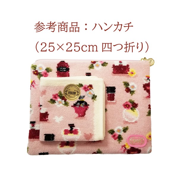 FEILER フェイラー フラットポーチ 限定商品 フレグランスローズ