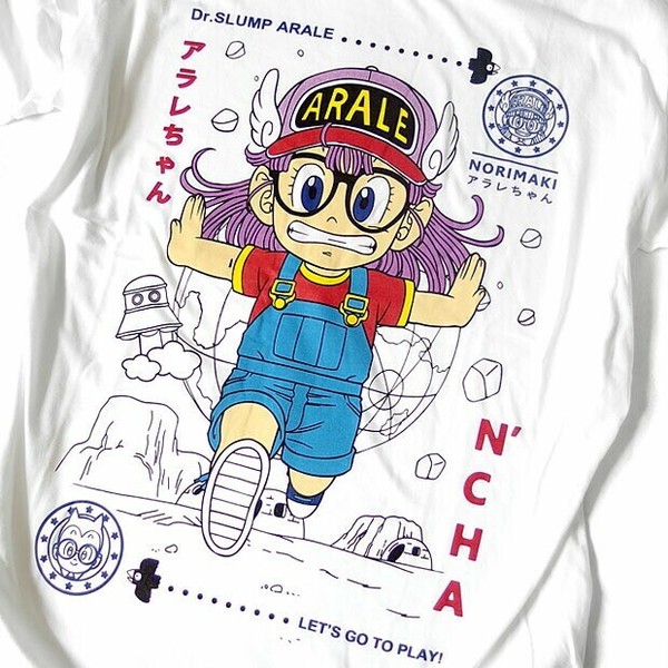 ドクタースランプ アラレちゃん Tシャツ 半袖 ガッちゃん ドクタースランプ アラレちゃん Tシャツ 半袖 ガッちゃん