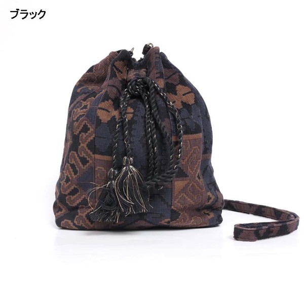 Shoulder Bag Printed Cotton | Import Japanese products at