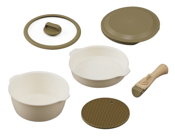 アイリスオーヤマ フライパン フライパンセット お皿になるフライパン6点セット / 生活雑貨 食器・キッチン 調理器具