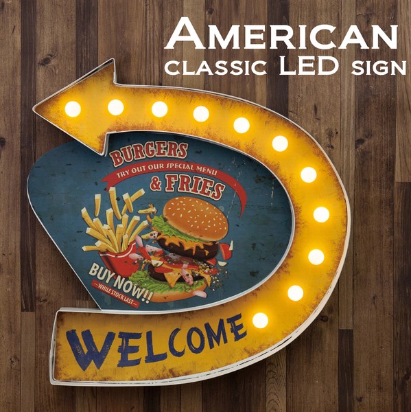 American Classic LED Sign アメリカンクラシック世田谷約15kg - その他