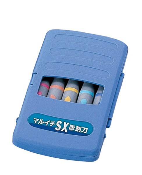 刀５本セット マルイチ彫刻刀 SX 全鋼製5本組セット | ゆめ画材