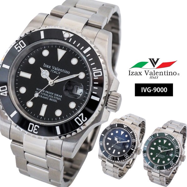 Izac Valentino アイザックバレンチノ 腕時計 メンズ IVG-9000 / ファッション アナログ