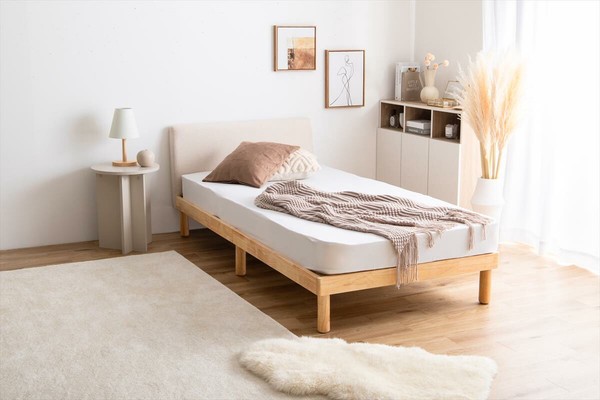 シングル Ricordo ファブリックすのこベッド / 家具・インテリア 寝具
