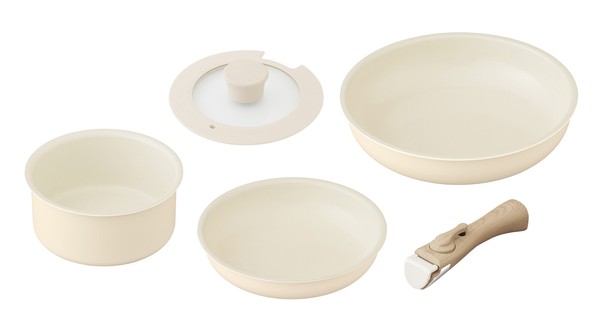 アイリスオーヤマ フライパン・鍋 セラミックカラーパン5点セット / 生活雑貨 食器・キッチン 調理器具