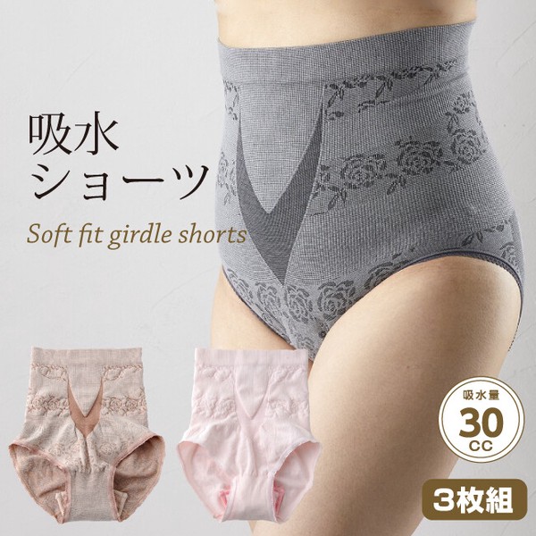 Panty/Underwear 3-pcs pack 30cc  Import Japanese products at