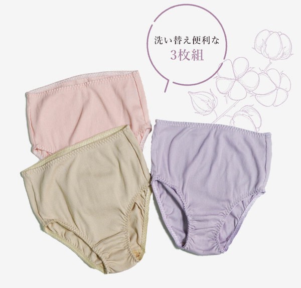 Panty/Underwear 3-color sets  Import Japanese products at wholesale prices  - SUPER DELIVERY