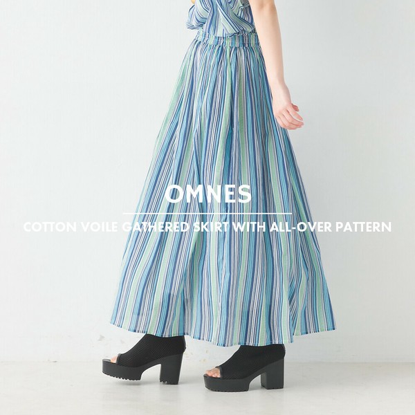 Skirt Gathered Skirt Cotton | Import Japanese products at wholesale prices  - SUPER DELIVERY