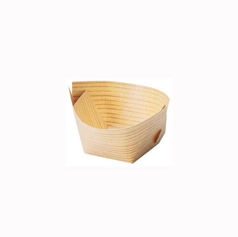 舟形おもてな紙 舟小皿 (100枚入) 小・深型/4.5寸 組立式 日本製 / 生活雑貨 食器・キッチン キッチン雑貨 消耗品