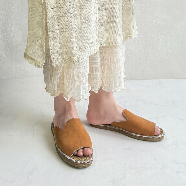 更に更に値下げ❗️【美品】INGEBORG スェードのサンダル 売れています！】【春夏即納】フェイクスエード サンダル