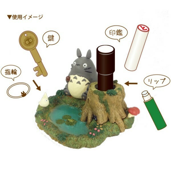 トトロの印鑑立て　３点セット Amazon.co.jp: エンスカイ スタジオジブリ IKT-03B となりの