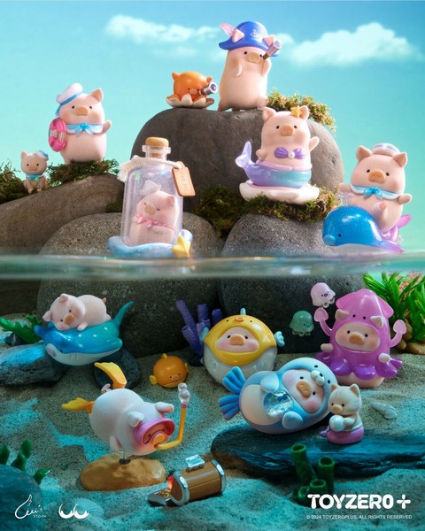 バラ売り⭕️ 子豚のlulu Ocean LULU THE PIGGY フィギュア】子豚Lulu lulu the piggy x Cici story's Ocean