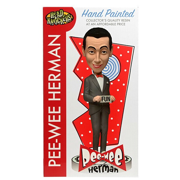 ヘッドノッカー Pee-Wee Herman【NECA】 NECA Pee-Wees Playhouse Pee-Wee Herman 8.5 Head Knocker - ToyWiz