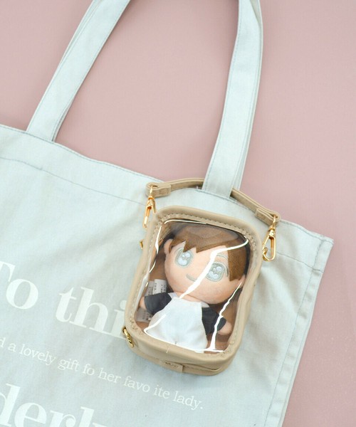 限定セール実施中！30％OFF！】ぬいポーチ 2way ストラップ付