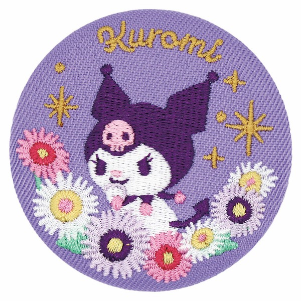 サンリオキャラクターズ トレーディング花言葉刺繍缶バッジ 12個