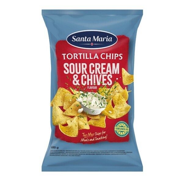 サンタマリア トルティーヤチップス サワークリーム＆チャイブの