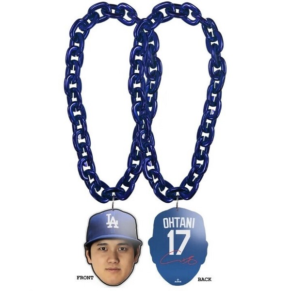 FanFave】SHOHEI OHTANI BIG Face Chain ネックレス 大谷翔平