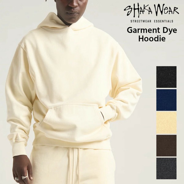 SHAKA WEAR (シャカウェア) パーカー ガーメントダイ 13.5 oz Los Angeles Heavyweight Garment  Dye Hoodieの商品ページ｜卸・仕入れサイト【スーパーデリバリー】