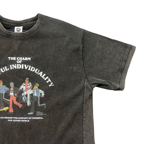 国内配送★READYMADE★T-SHIRTS ヴィンテージ加工 完売必至 GHOST IN THE SHELLヴィンテージ加工Tシャツ 24AW | saint michael