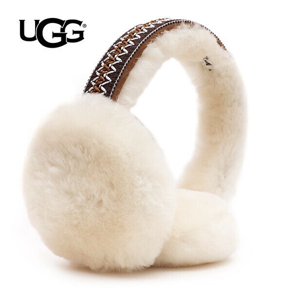 UGG フリース耳あて ちゃえ ホワイト