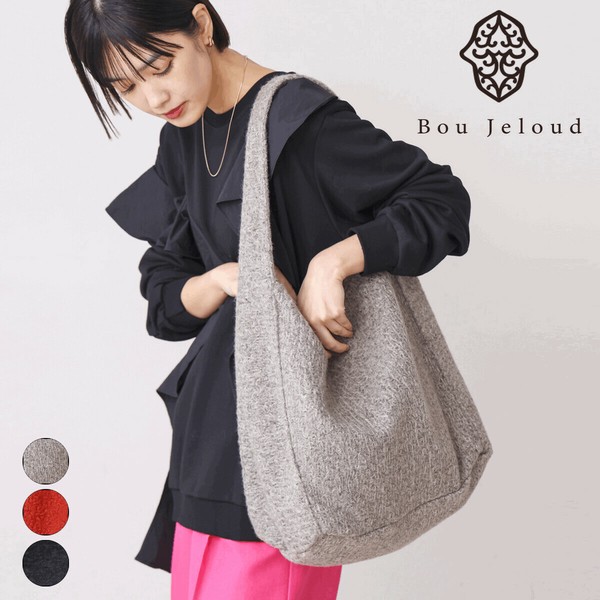 SALE】ウールライクショルダーバッグ◇ウール見えする素材とワン