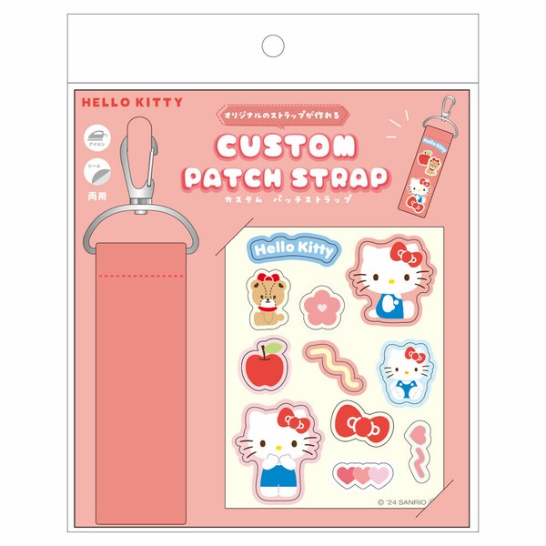 サンリオキャラクターズ カスタムパッチストラップ ハローキティ