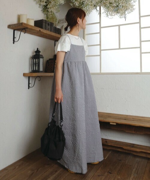 GANNI キャミワンピ 新品】GANNI ガニー チェック キャミ ロングワンピース - メルカリ