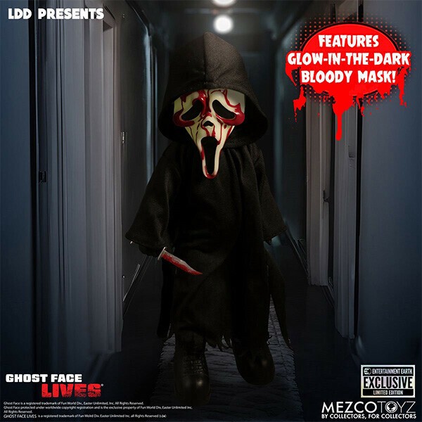 GHOST FACE LIVES【MEZCO】【ゴーストフェイス】フィギュアの