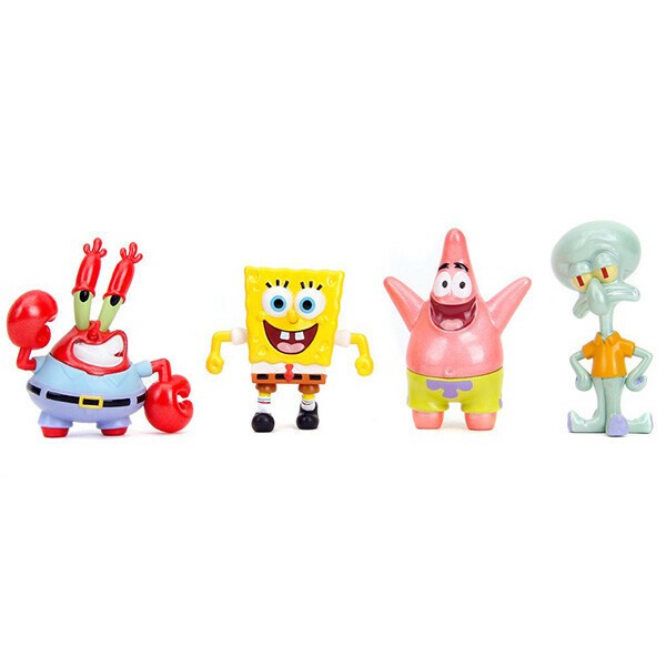 METALFIGS Diecast Figure SPONGE BOB 4-Pack【スポンジボブ  フィギュア】の商品ページ｜卸・仕入れサイト【スーパーデリバリー】
