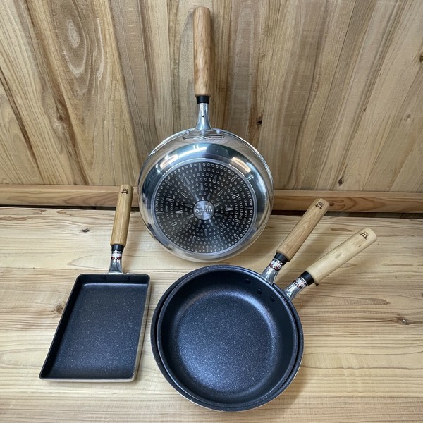 Frying Pan IH Compatible 23cm Made in Japan | Import