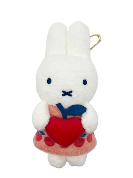 ミッフィー ぬいぐるみ MIFFY FRUITS りんご マスコットキー
