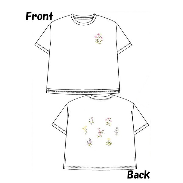 花柄Tシャツとバッグのセット 楽天市場】BLACK VARIA ブラックバリア Tシャツ 花柄
