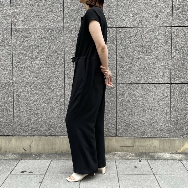 再生値下げ　試着のみ美品！アンナケリーオールインワン　セレモニーブラック 再生 アンナケリーオールインワン セレモニーブラック