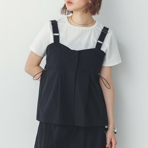 ICE TOUCH 接触冷感(厚手)バックドロストビスチェ 2025新作 S/S