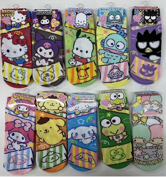 サンリオ ソックス 靴下 キャラクター Sanrio サンリオ クロミ