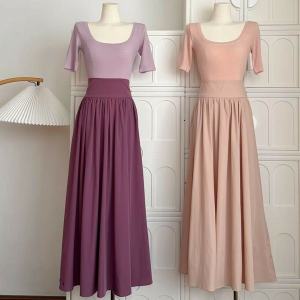 Skirt Suit Ladies fashion Summer Short Sleeve Set of 2 Skirt Suit Ladies fashion Summer Short Sleeve Set of 2