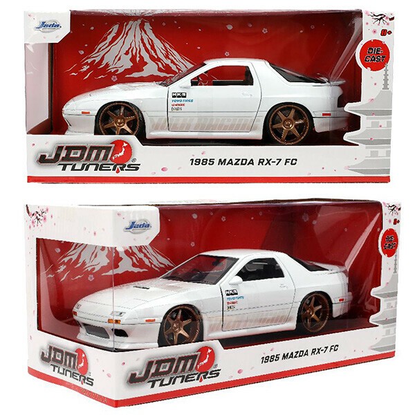 JADATOYS 1:24 JDM TUNER 1985 Mazda RX-7 FC ミニカーの商品