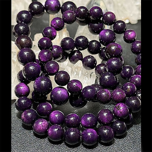 レアストーン 高品質 約10mm パープライト Purpurite 紫石