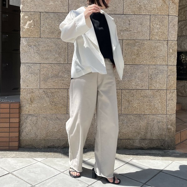 AnnaKerryアンナケリー68252601】ペグトップパンツ「2025夏物