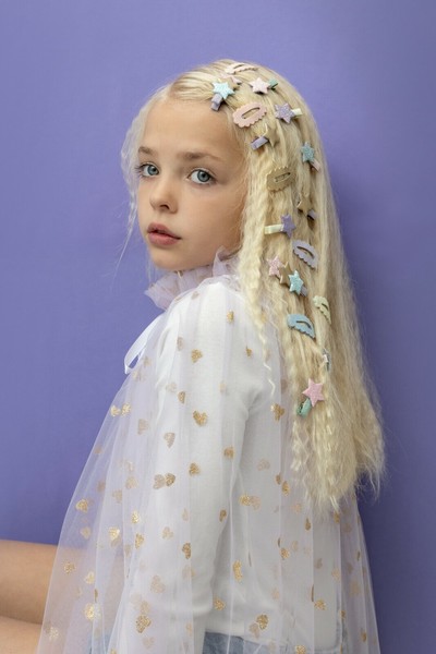 MIMI&LULA】LEMON BLOSSOM CLIC CLACS ヘアアクセサリー