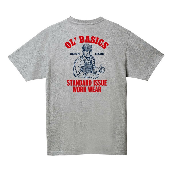 ファッションの T-shirt Back Men's Unisex T-Shirt Short-Sleeved Pocket Print その他