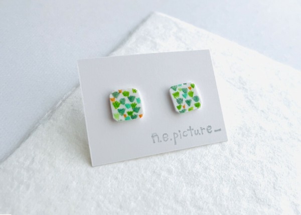 送料無料の通販 Pierced Earringss Square | Import Japanese products at アクセサリー