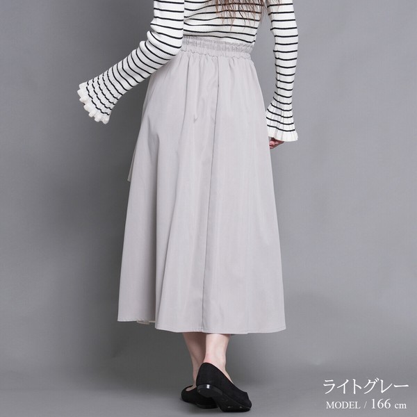 Skirt High-Waisted Chiffon Waist [New Item] | Import