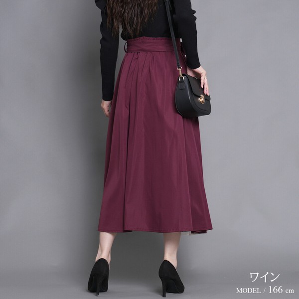 Skirt High-Waisted Chiffon Waist [New Item] | Import