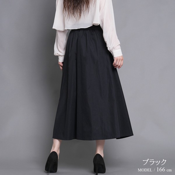 Skirt High-Waisted Chiffon Waist [New Item] | Import