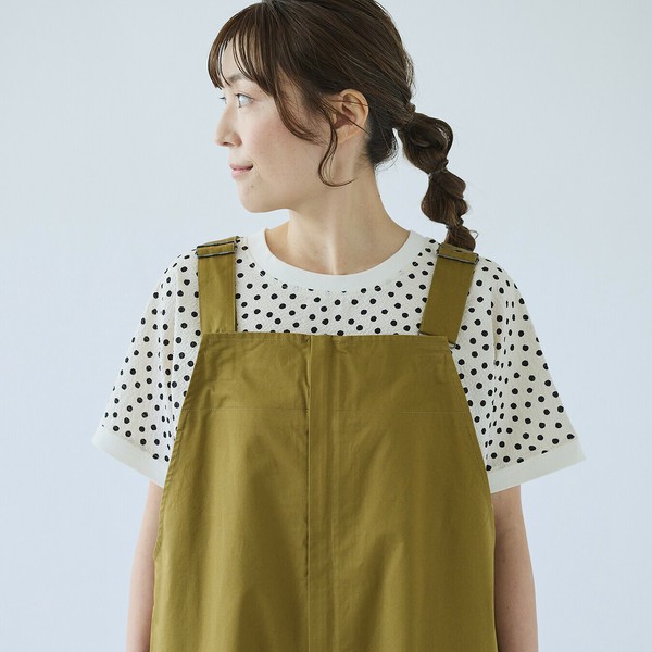 シティショップ ゆったり リネン コットンバイオウォッシュプルオーバー CITYSHOP(シティショップ) 23SS プルオーバーシャツ Li／Co BIO