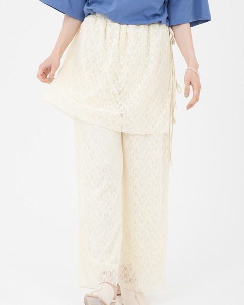 Full-Length Pant Wrap Skirt [S/S NEW] | Import Japanese